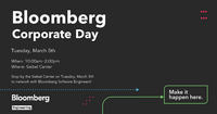 Bloomberg Corporate Day in Siebel