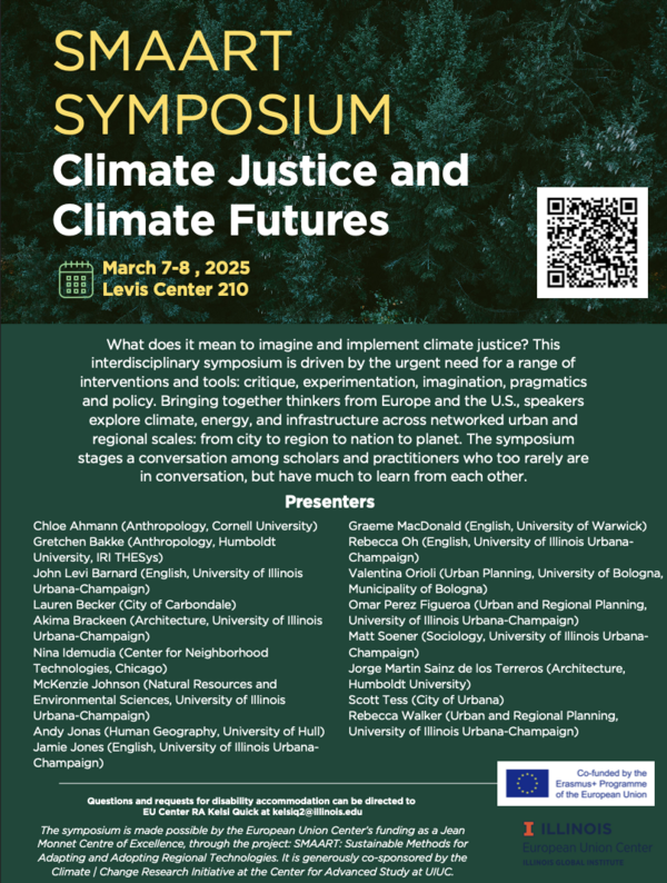 Flyer advertising the SMAART Symposium on March 7-8, 2025.