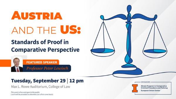 Poster for lecture with speaker biography