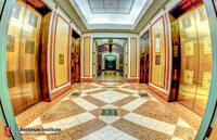 The interior of the Beckman Institute