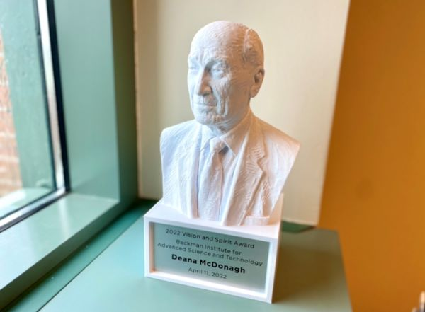 Arnold Beckman bust