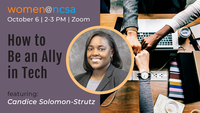 Women@NCSA October Event Graphic