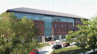 Photo of the NCSA building