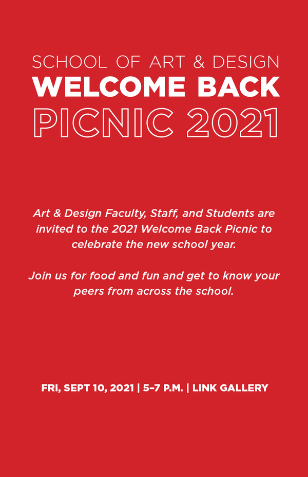 Art & Design Picnic Flyer