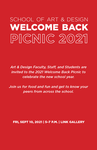 Art & Design Picnic Flyer
