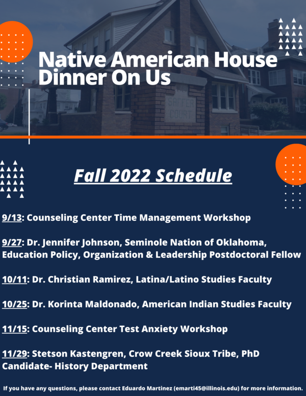 Decorative flyer, the link provides specifics on the events taking place