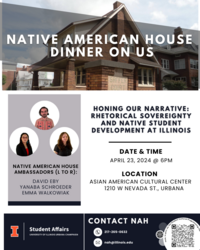 dinner flyer