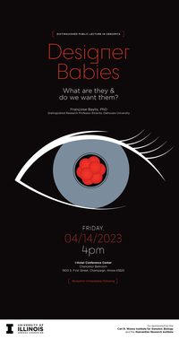 Distinguished Public Lecture in Genomics