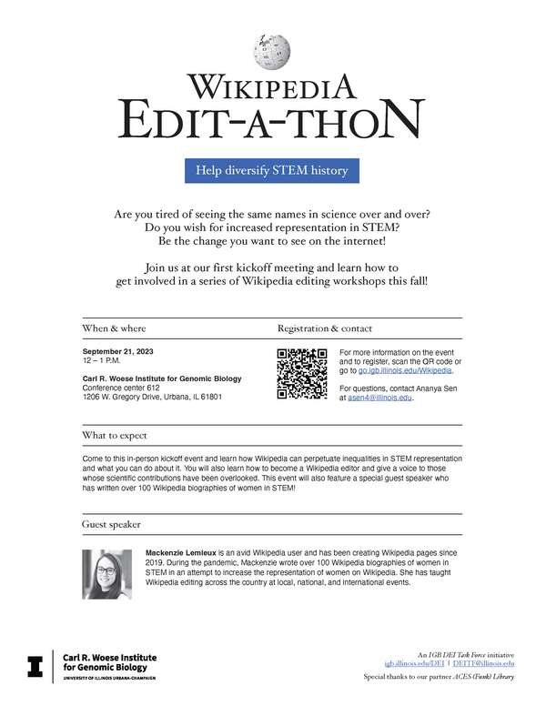 Wikipedia edit-a-thon