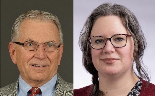 John Yellich (left) Autumn Haagsma (right)