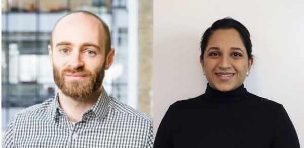 Jonathon Moir (left) and Nimrat Obhi (right)