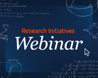 Research Initiatives Webinar