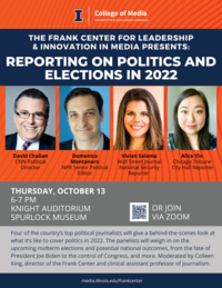 Reporting on Politics and Elections in 2022