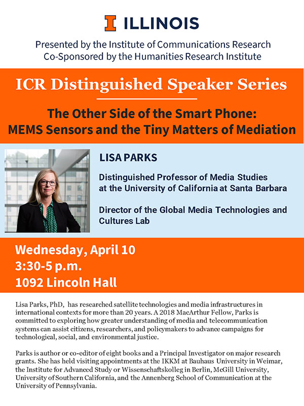 Lisa Parks flier