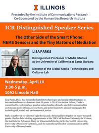 Lisa Parks flier