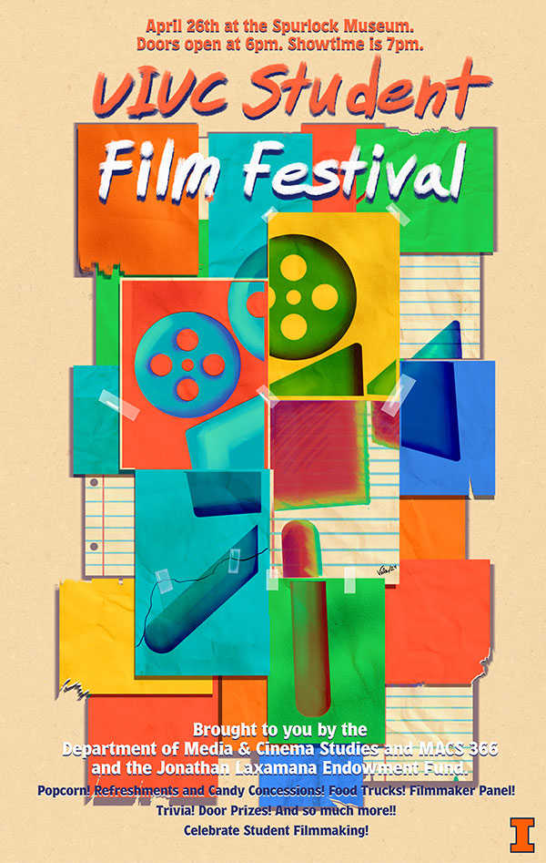 UIUC Student Film Fest poster
