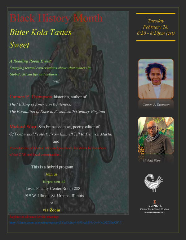 Bitter Kola flyer
