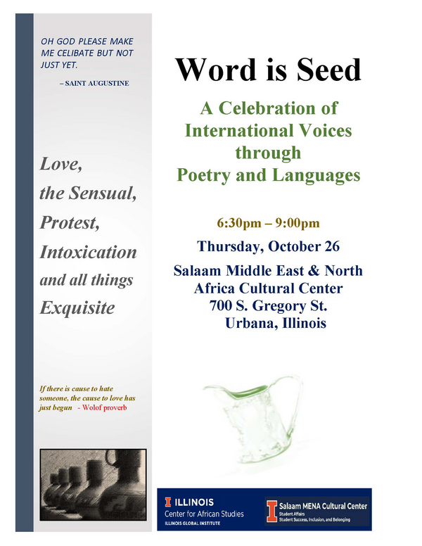 Word is Seed flyer