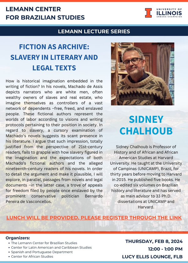 Lemann Lecture Series flyer