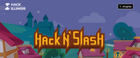 HackIllinois, Hack N' Slash, video game village background