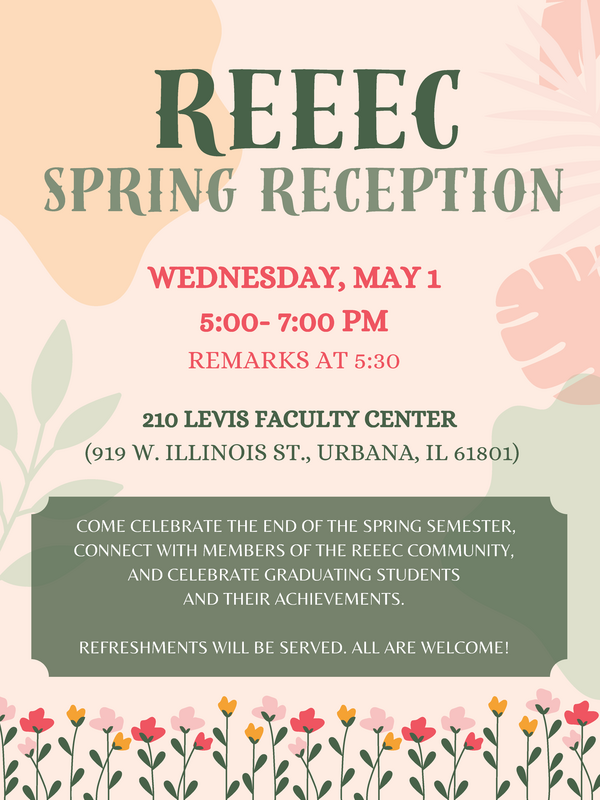 Reception Flyer
