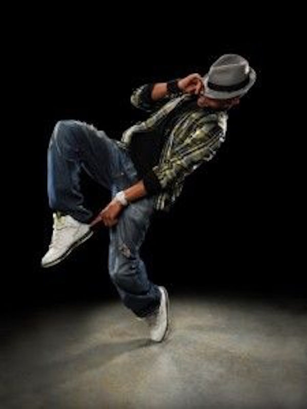 Man seen dancing