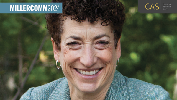A photograph of Professor Naomi Oreskes smiling at the camera.