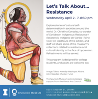 Image: Take a Knee by Weshoyot Alvitre. John Needles Chester Fund.