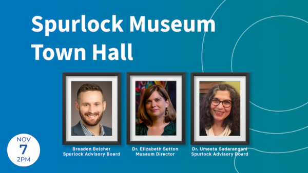 Flyer for Nov 7th Spurlock Town Hall