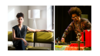Image of Damon Locks and Tara Willis, the event performers