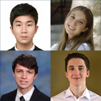 Photos of Seungwook Kim, Adrian Lindsay, Maria Massa, Adrian Tijerina-Albury