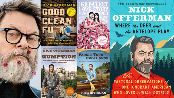 Nick Offerman book signing