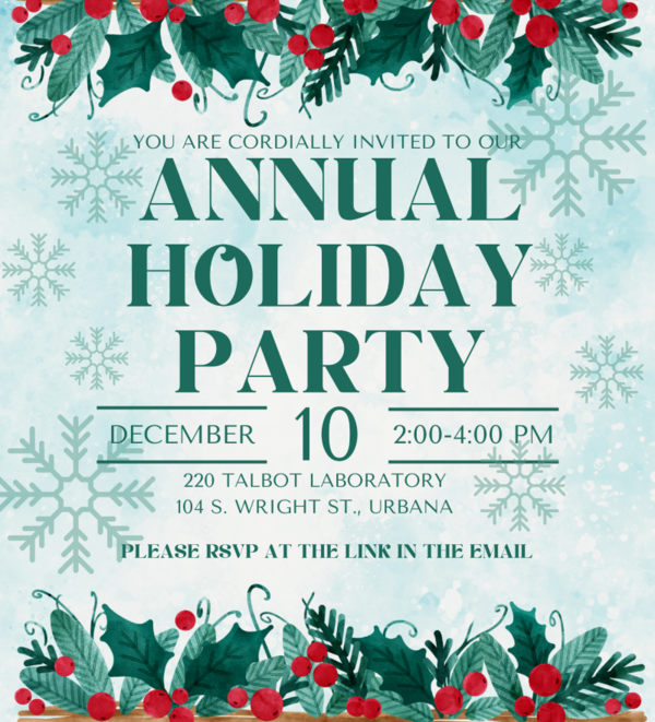 NPre Holiday Party Flyer