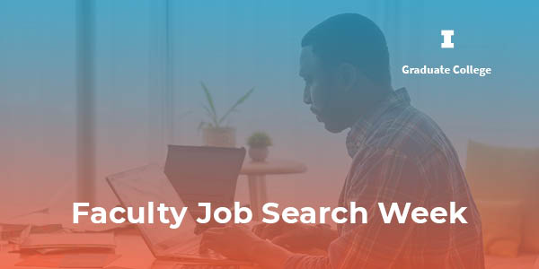 Man sits and types on a laptop.