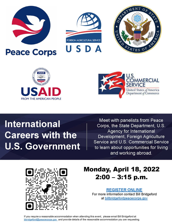 Event flyer, same information as written