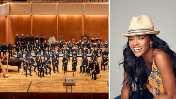 Renee Elise Goldsberry and the Illinois Wind Symphony