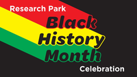 Promotional image or the Black History Month Celebration.