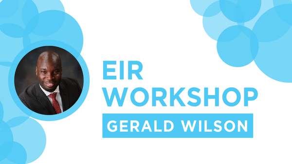 Headshot of Gerald Wilson, Title/Date of event