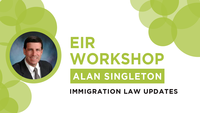 Headshot of Alan Singleton, Title/date of event