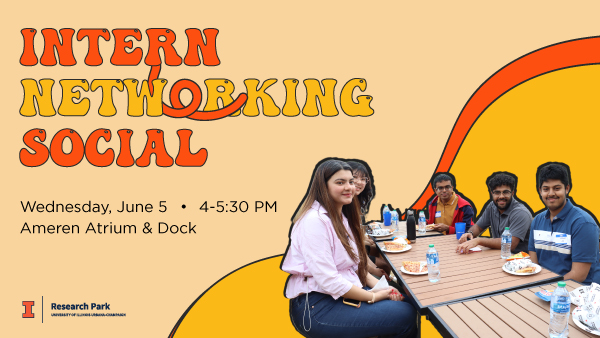 Intern Networking Social Graphic