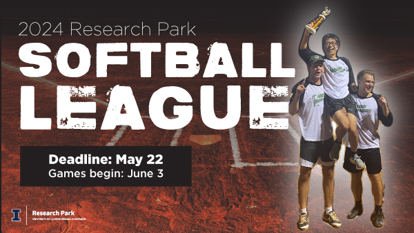 Softball League Graphic