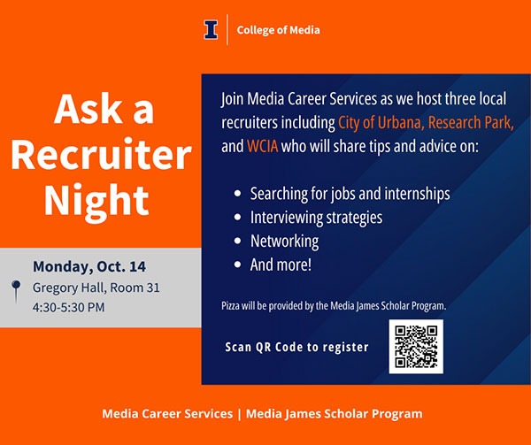 College of Media Ask a Recruiter Night