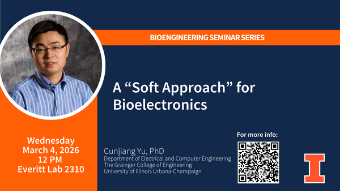 BIOE Seminar Series: Founder Professor Cunjiang Yu