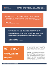 CEAPS Brown Bag/EA Studies Roundtable