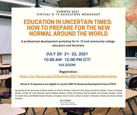 IGI K-14 Educator Workshop Summer 21