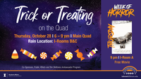 Trick or Treating on the Quad