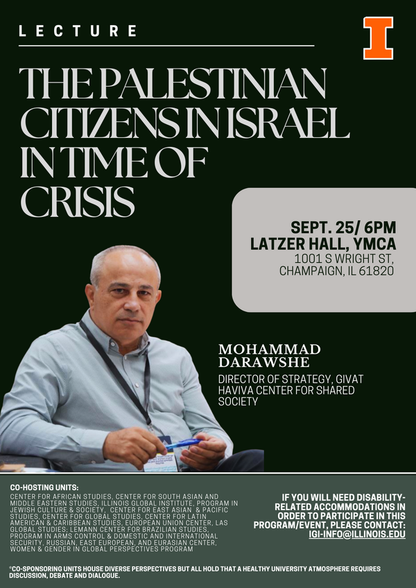 CEAPS Events Calendar: The Palestinian Citizens in Israel in Time 