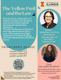 Yellow Peril and the Law