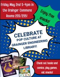 Poster for the Celebrate Pop Culture event