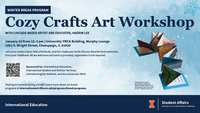 Cozy Crafts January 16 12-3 University YMCA